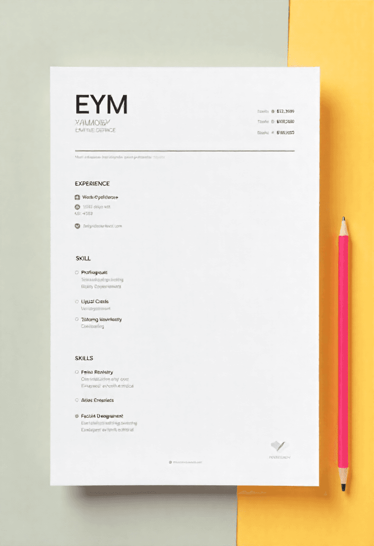 Creative Resume Template